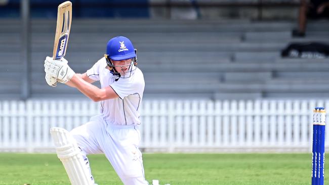 Churchie batsman Daniel Desmet. Picture: John Gass