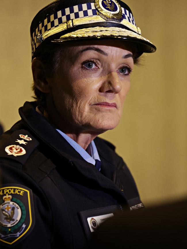 NSW Police Commissioner Karen Webb. Picture: Adam Yip