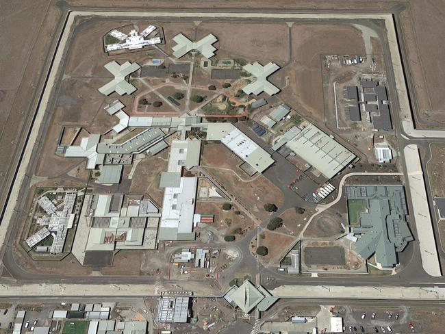 HM Barwon Prison from Google maps. Jail. Aerial view.