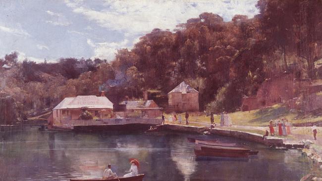 Mosman's Bay by artist Tom Roberts.