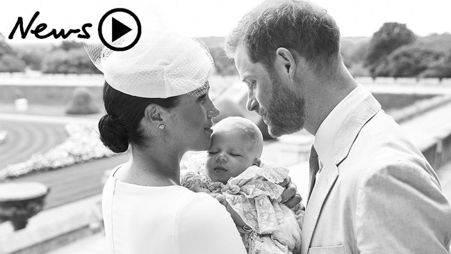 Meghan and Harry christen baby Archie: First photos released