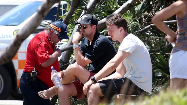 Family and friends at Leggars Point on Friday at South West Rocks. Picture: NCA NewsWire / Nathan Edwards