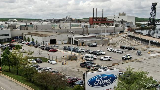 Production at the Chicago assembly plant, which makes Ford Explorer and Lincoln Aviator SUVs, was stopped on Tuesday and Wednesday.