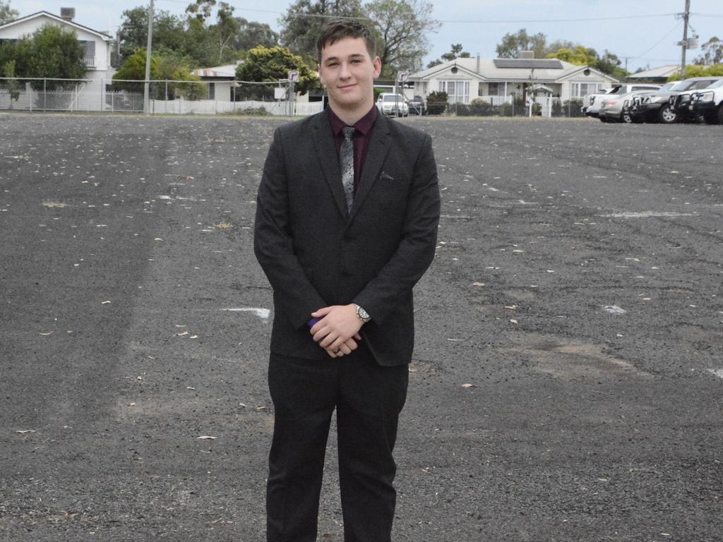 Brock Hartwig at the Dalby Christian College Formal