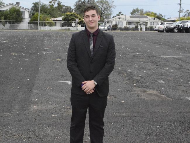 Brock Hartwig at the Dalby Christian College Formal