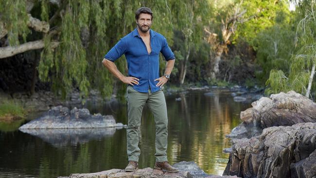 Host of Australian Survivor Jonathan LaPaglia. The Coalition needs to dump ScoMo’s stupid TV stunts, before ‘he goes the way of a Survivor evictee’. Picture: Supplied