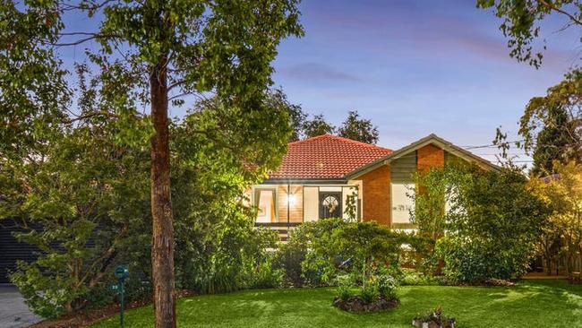 The house at 29 Coonawarra Drive, Vermont South, attracted seven bidders.