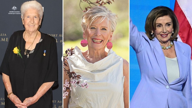 Dawn Fraser, Maggie Beer and Nancy Pelosi have all fallen badly.