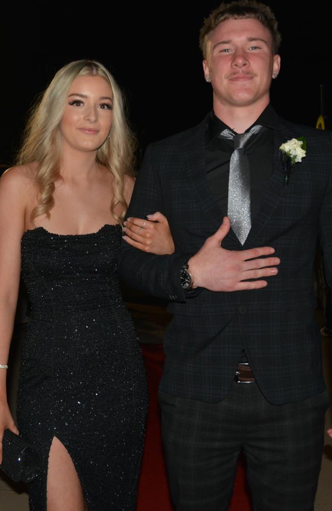 Dakoda Cunning and William Riley at Assumption College's year 12 formal on April 22, 2025. Photo: Jessica Klein