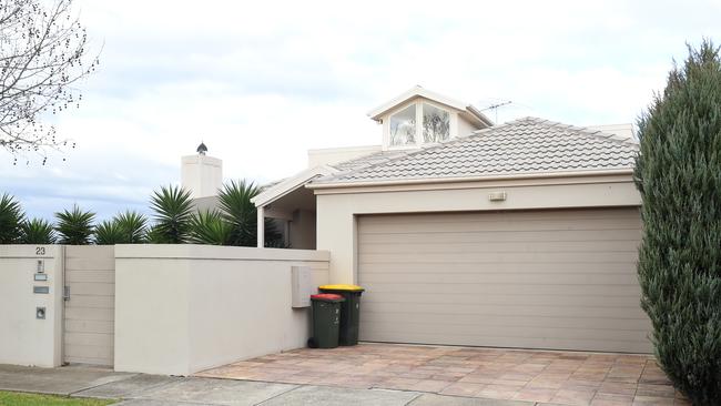 The Ristevskis’ family home in Avondale Heights. Picture: Jason Sammon