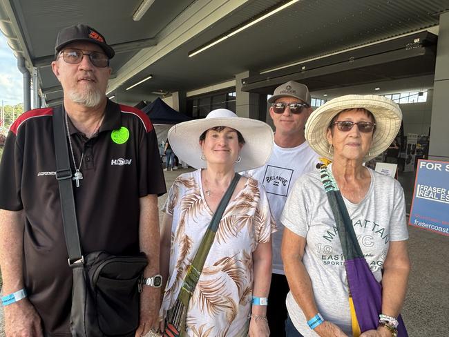 Enjoying the fun of the Fraser Coast Show.