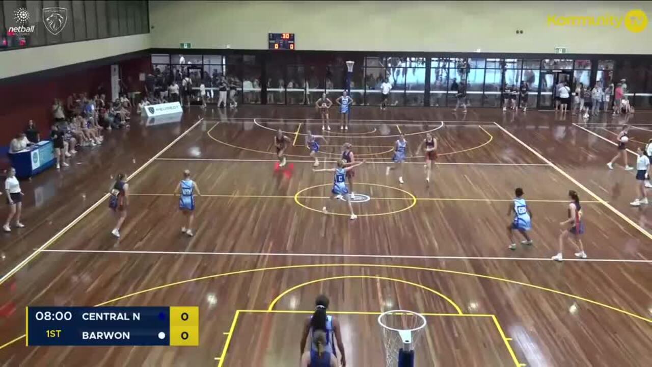 Replay: North Central v Barwon (17&U)—2025 Netball Victoria State Titles Day 2