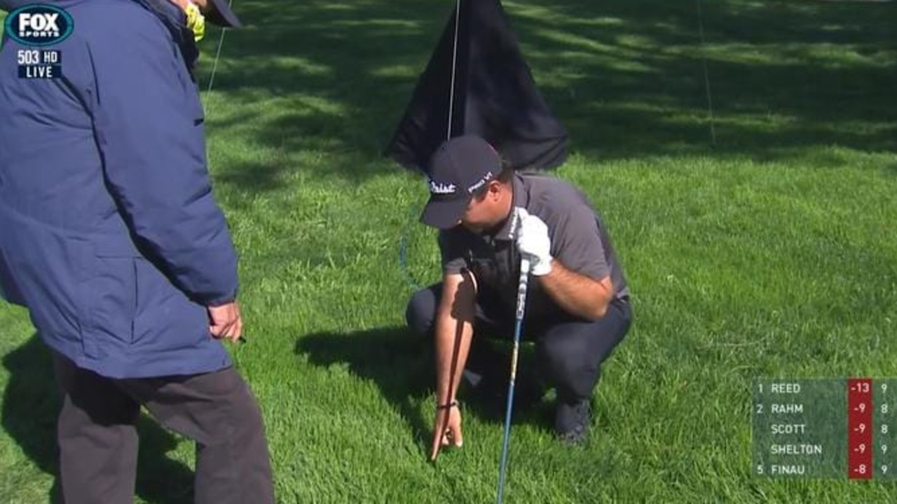 Patrick Reed is at it again.