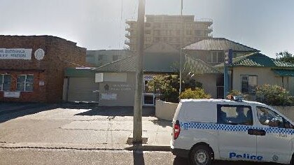 A 30-year-old man fronted The Entrance Police Station where he was arrested and charged. Picture: Google