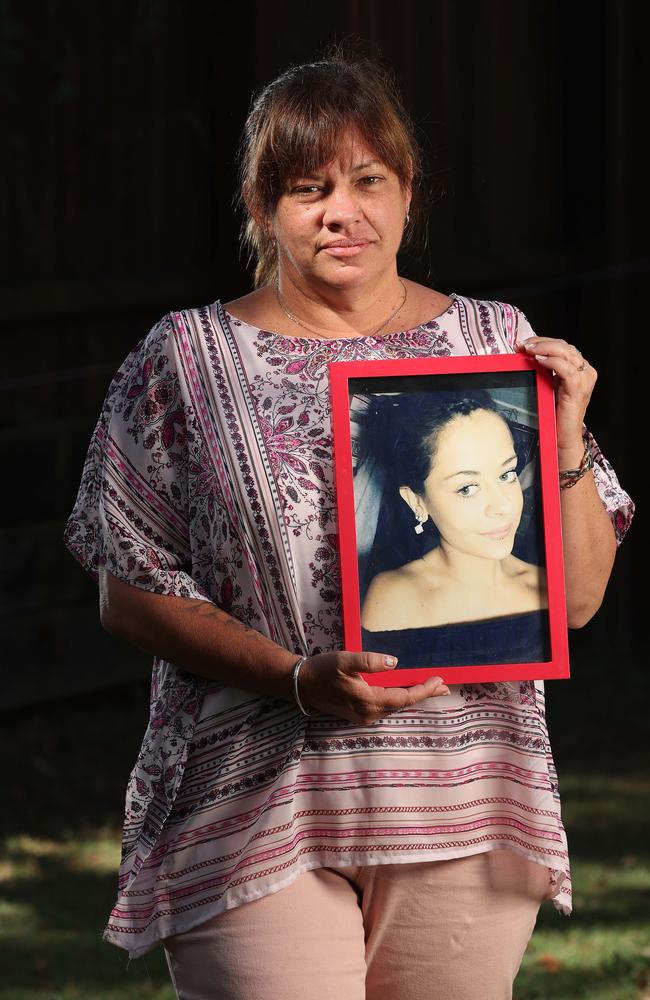 Donna Kerr lost her daughter Kayla at just 20 years old due to the drug Ice in 2016, Ipswich. Picture: Liam Kidston