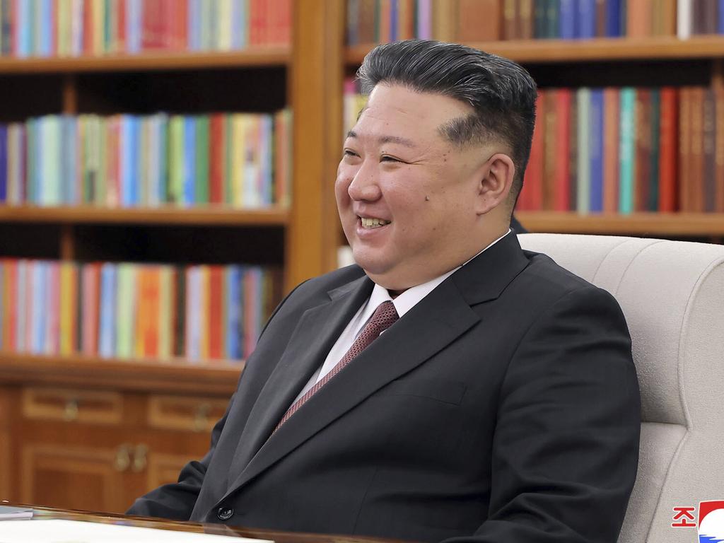 r Kim Jong-un vowed to “unconditionally support” Russia in its war on Ukraine. Picture: Korean Central News Agency/Korea News Service via AP