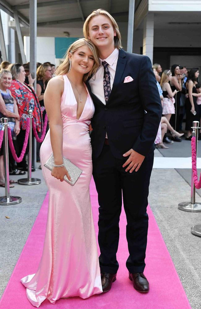 Bella Kennedy and August Gaske at Meridan State College formal. Picture: Patrick Woods.