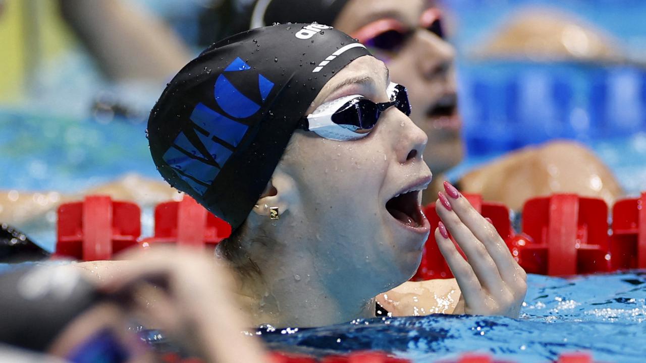 World record shattered as USA put Australia on notice in the pool