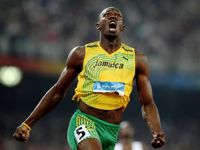 After his record-breaking run in May, Bolt prepared for the approaching 2008 Olympics in Beijing in August. All eyes were on this young Jamaican powerhouse, and Bolt certainly rose to the occasion. He broke the 200m world record with a time of 19.30 seconds to win his first Olympic gold medal on August 20, 2008. Picture: Getty