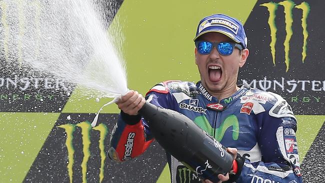 Jorge Lorenzo won the 2016 MotOGP Grand Prix of France.