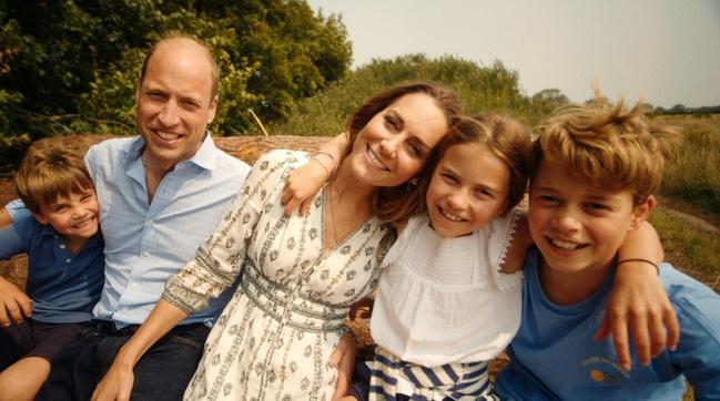 Kate made the announcement in a video message on social media, shot last month