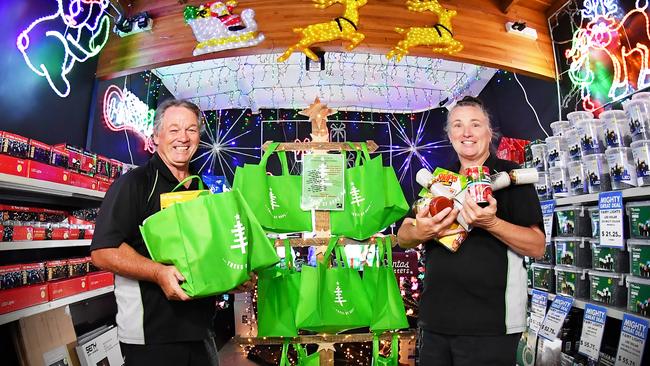 GENEROSITY: Dale and Donna Dowler from the Shack Community Centre in Nambour overwhelmed by the recent generosity. Picture: Patrick Woods