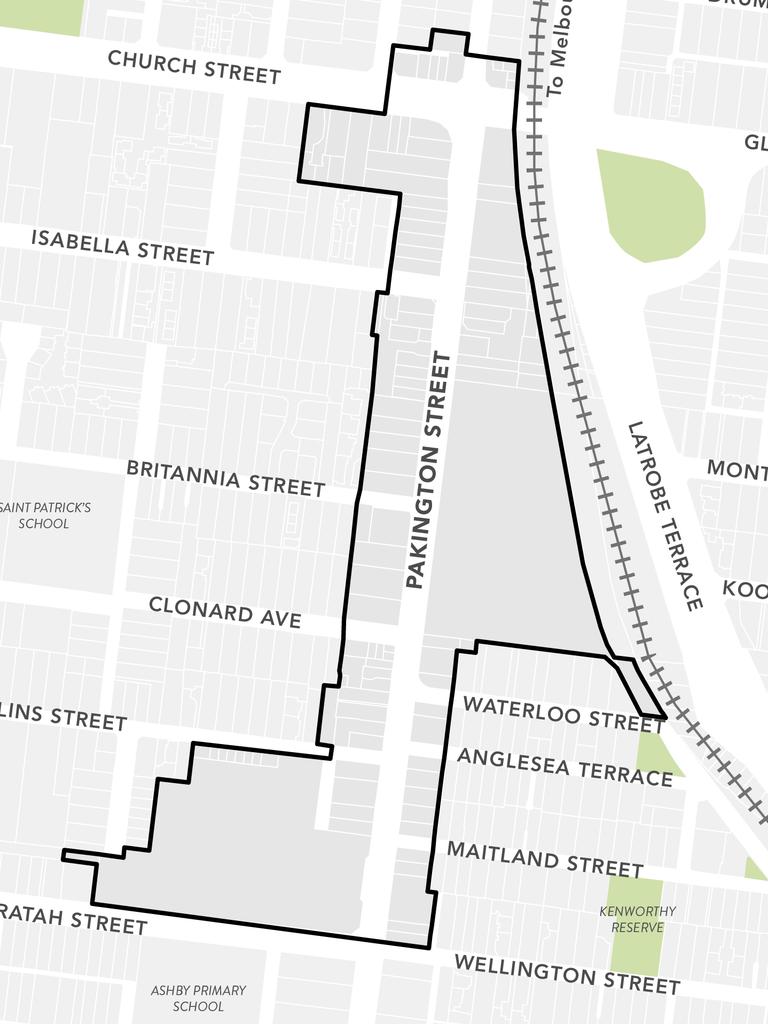 The Pakington St North urban design framework will impact this area.