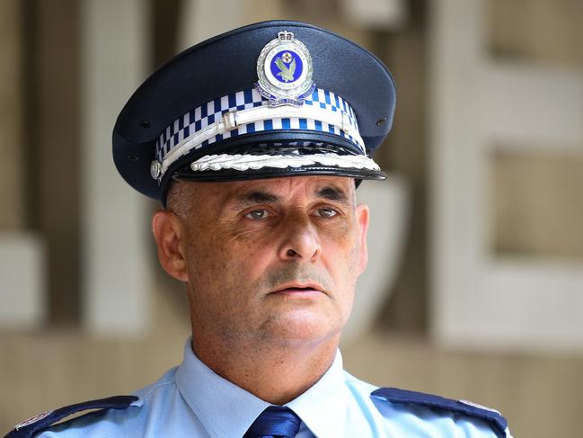 NSW Police Assistant Commissioner Stuart Smith. Picture: NCA NewsWire