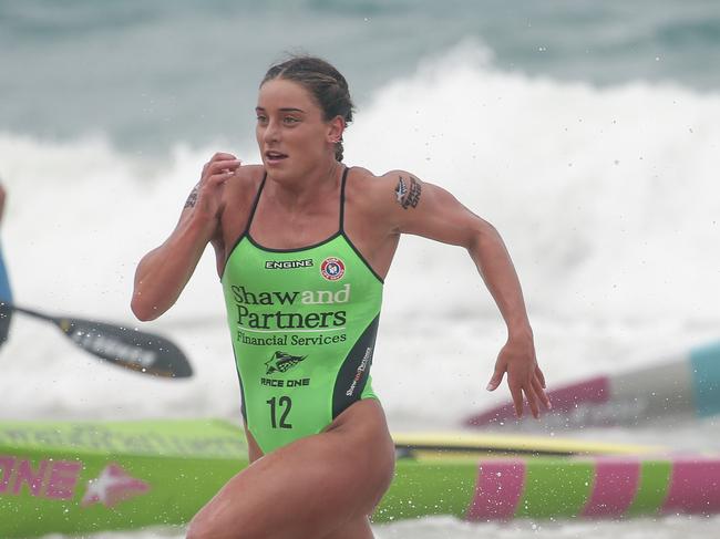Lucy Derbyshire on Day 1 of the Shaw and Partners Iron Man /Woman Series at North Burliegh. Picture: Glenn Campbell
