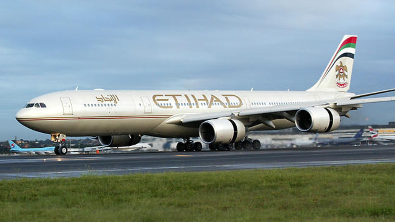 Etihad has joined the growing list of airlines to spruik on-board cleaning process. Picture: Etihad Airways/AAP