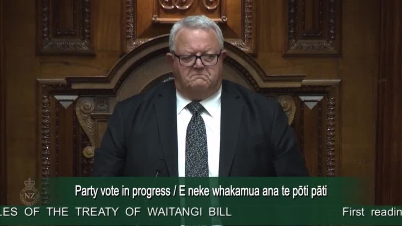 MP Leads Haka in parliament to Protest Maori Treaty Bill