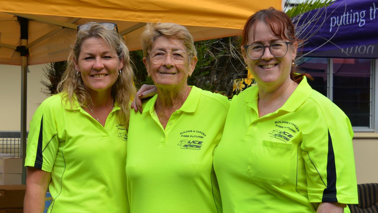 Daintree State School 2024 Centenary Celebration: Raelene McDonald, Kay McDonald and Lisa Smith. Picture: Bronwyn Farr