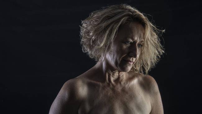 Kate Yeoman was on the front page in February 2020 sharing her story of waiting for a breast reconstruction after a double mastectomy. Picture: Brian Cassey