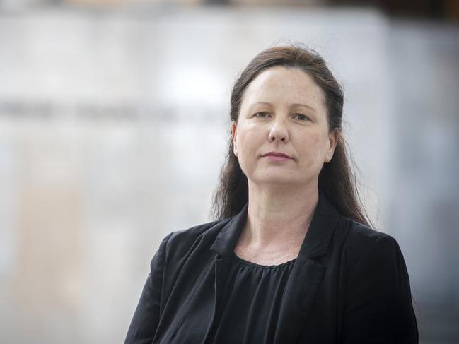 Carli McConkey at the Supreme Court of Tasmania, Hobart. Picture: Chris Kidd