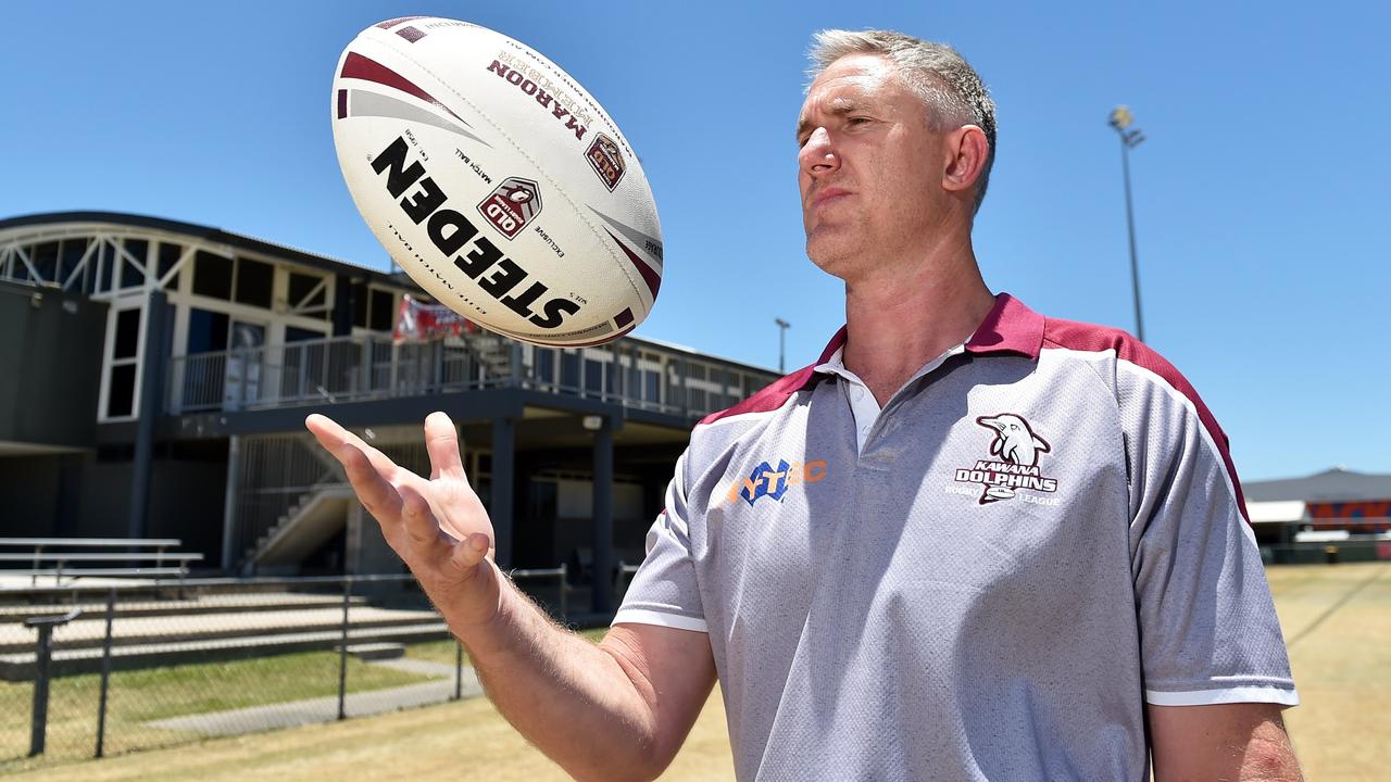 Kawana Dolphins head coach Andrew Hinson.