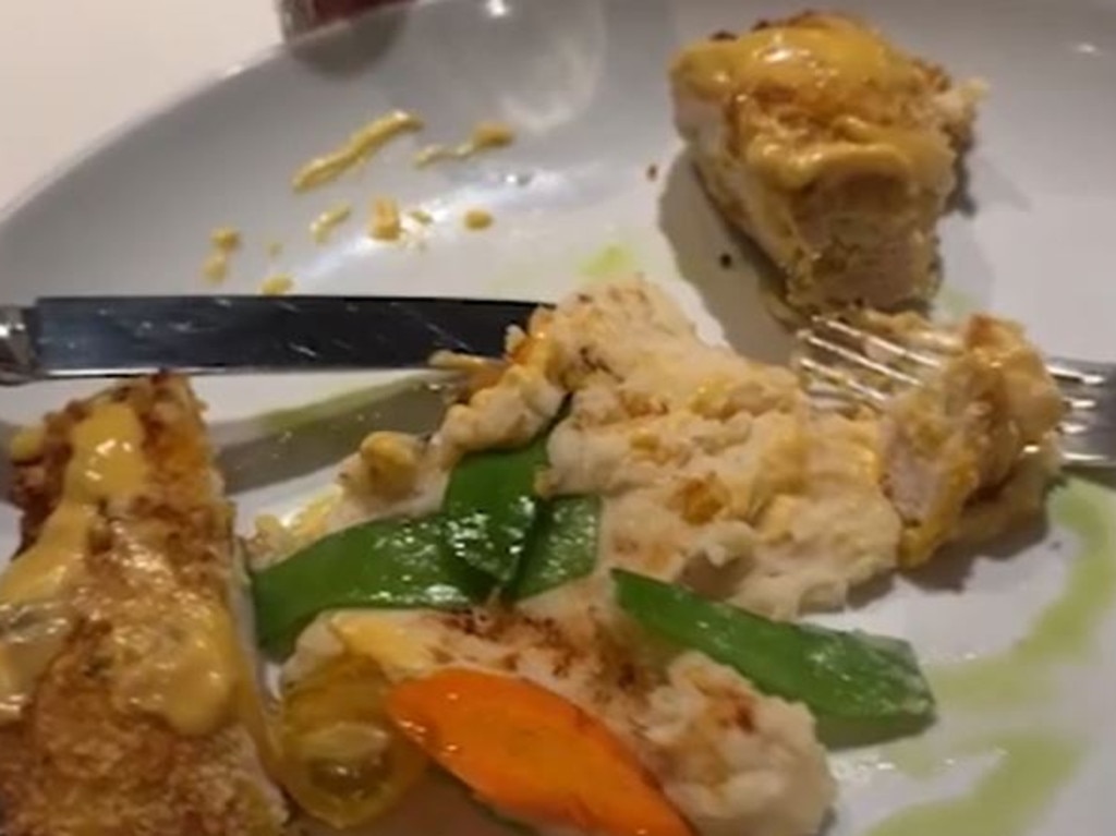 Her favourite meal is parmesan-crusted chicken breast.