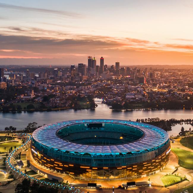 Optus Stadium in Perth is in a better time zone for European viewers