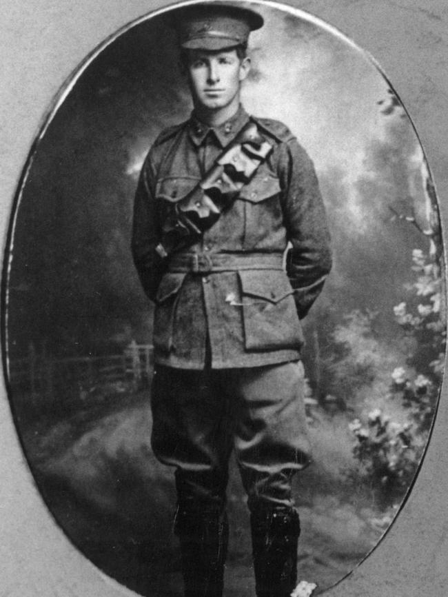 Private Tommy Adrian. Picture Manly Library