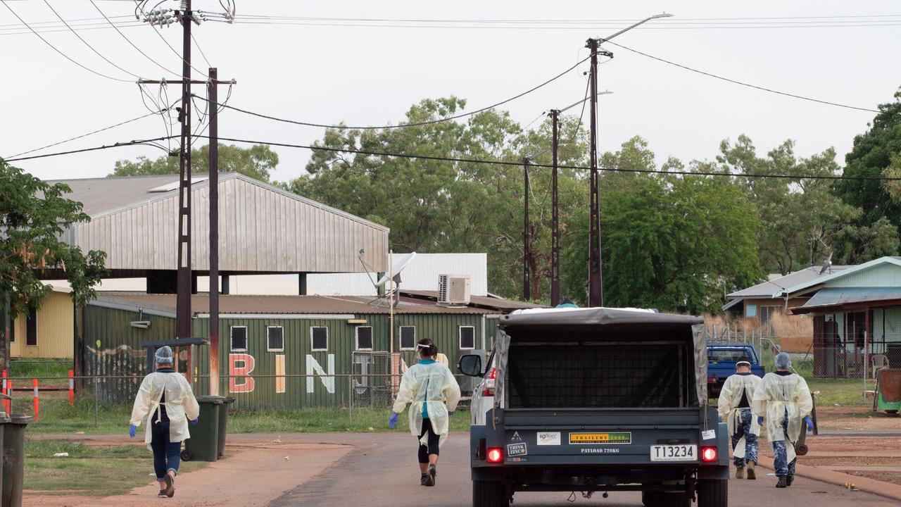 Inside the Katherine-Binjari Covid-19 response in the Northern Territory. Picture: Greg Stonham/Australian Defence Force