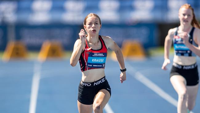 Grace Krause made a successful return from injury. Pic: Julian Andrews.