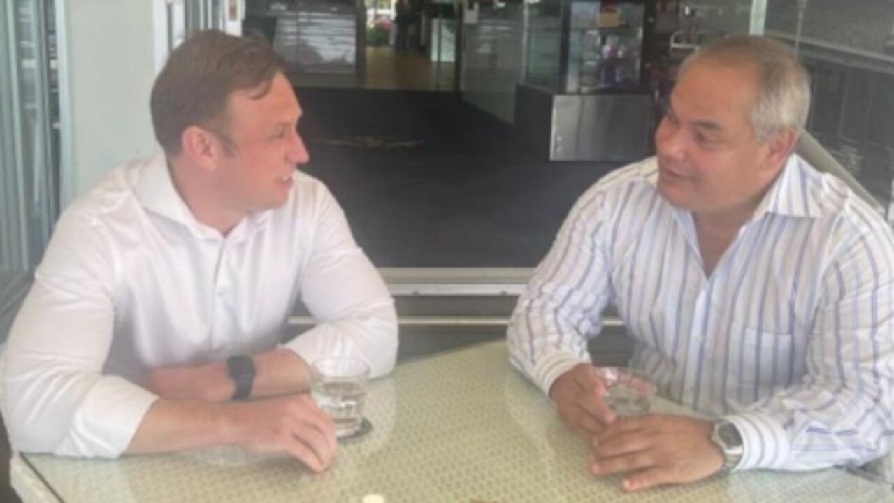 Photograph Shows Labors Secret Catch Ups With Gold Coast Mayor Tom