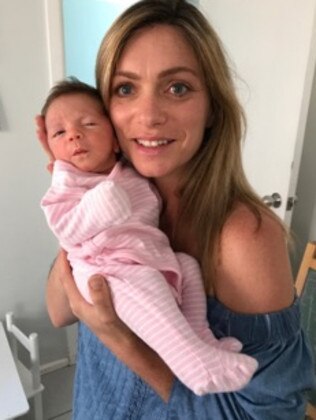 Nikki Walker contracted strep B and went into spontaneous labour.