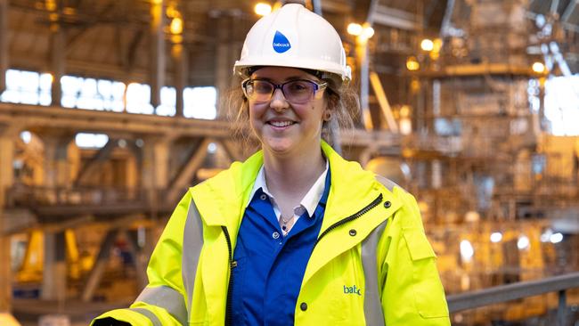 Veronica Warner, Babcock chief welding engineer, Devonport shipyard. England. Picture: Supplied