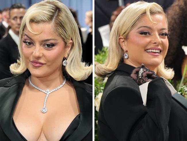 Bebe Rexha at the Met Gala 2025.