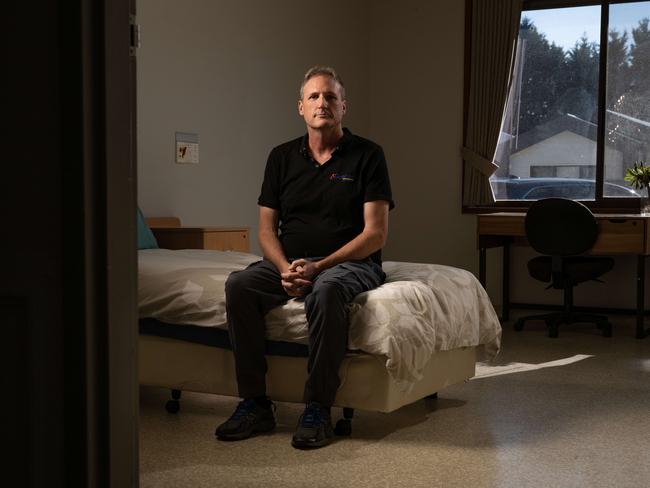 Habitat Therapeutics in Geelong co-director Jim Tatlock said cocaine addiction can affect anyone. Picture: Brad Fleet