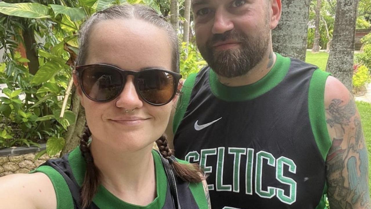 Rhys described his wife as “outgoing and bubbly when she felt comfortable”. Picture: Supplied by family