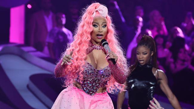 Nicki Minaj dedicated her Vanguard Award to son Papa Bear. Picture: Getty Images