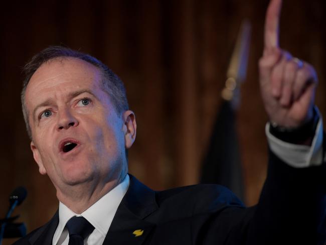 ‘Australia currently has a two-class tax system; ... Opposition leader Bill Shorten.