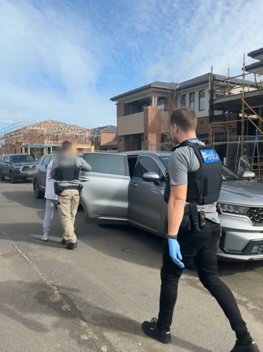 About 1kg of cocaine was uncovered and 10 people arrested in the year-long Gang Crime Squad operation. Picture: Victoria Police