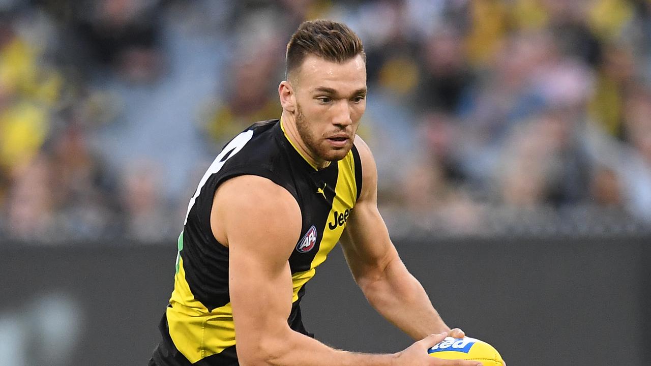 Noah Balta is one of Richmond’s rising stars. Photo: AAP Image/Julian Smith